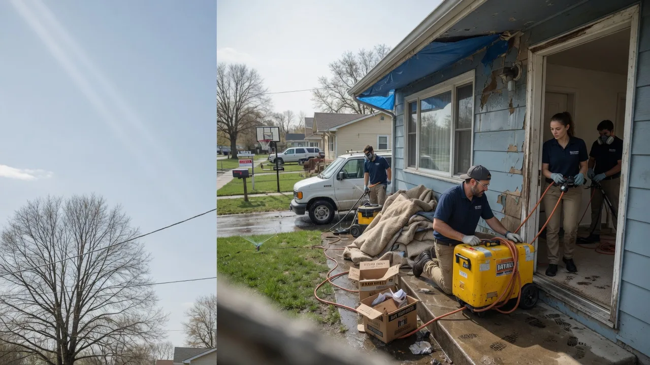 Basement Flood Cleanup in Capulin, NM near me